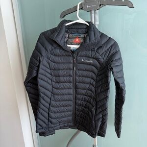 Columbia Omni Heat White Out II Women's Jacket - Black, Size Small